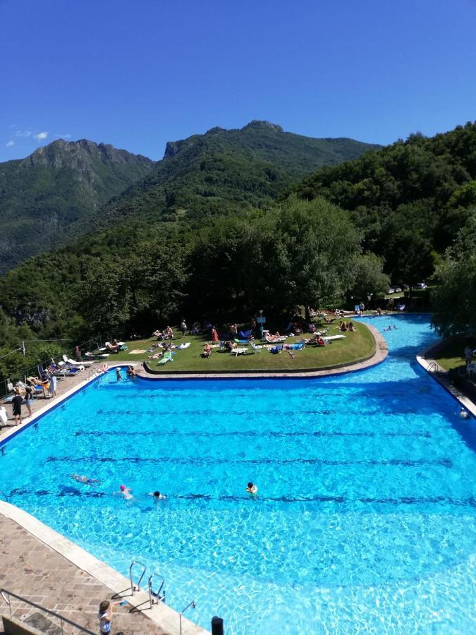Attico With Big Terrace In Residence With Pool Valbrona Zewnętrze zdjęcie